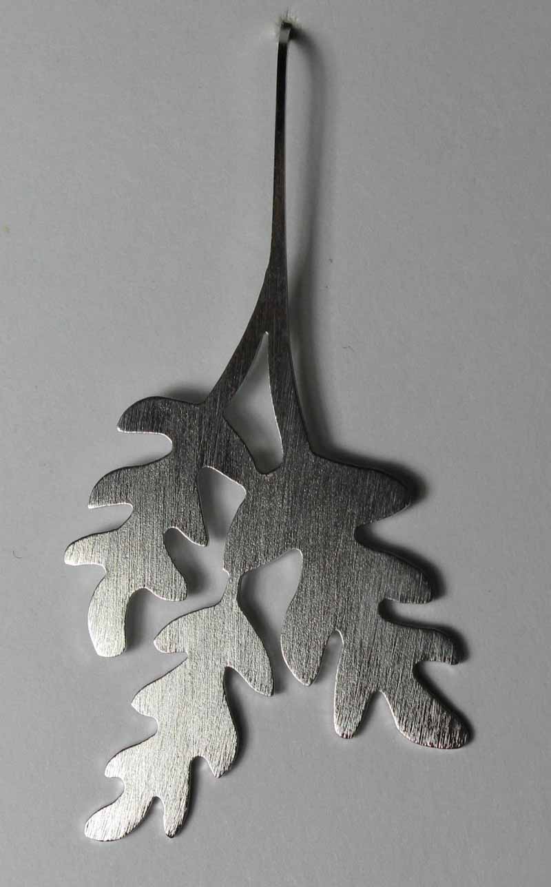 Pine Cone Earrings in Stainless